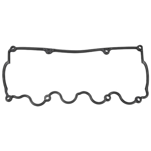 Image of Valve Cover Gasket, Cylinder Head Valve Seal Gasket No.2244122013 for Hyundai Accent 1995-2002 for Hyundai Scoupe 1994 Black, Rocker Cover Gasket 1 Pc