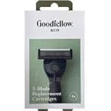 Goodfellow and Co 5-Blade Replacement Cartridges w/Trimmer Blade (4 Pack)