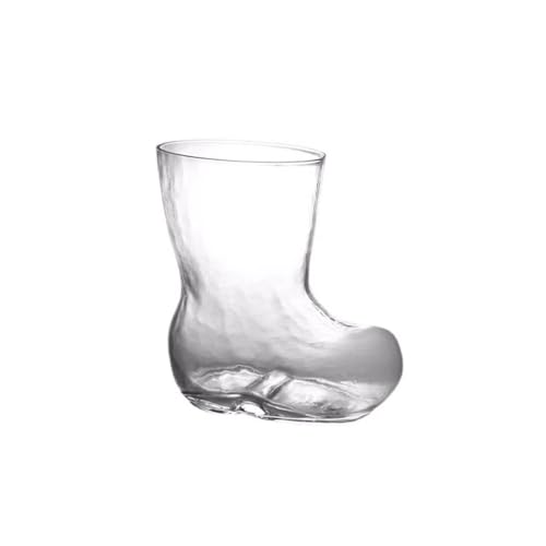 PEKJI Creative Boot-Shaped Glass Cup Personalized Cocktail Glasses Juice Beverage Beer Mug Funny Drinking Cups Coffee Glasses