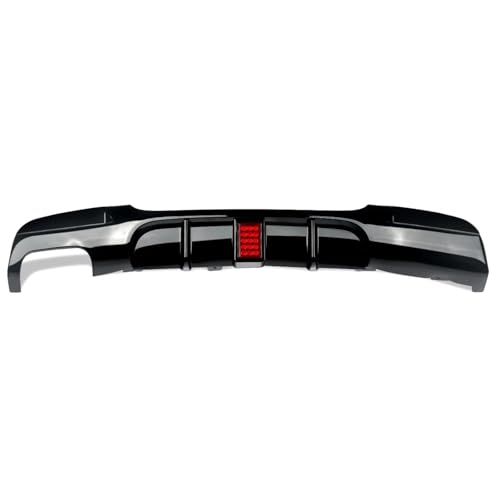 Diffuseur arrière E90 E91 noir sport avec lumière pour BMW Série 3 2005-2012