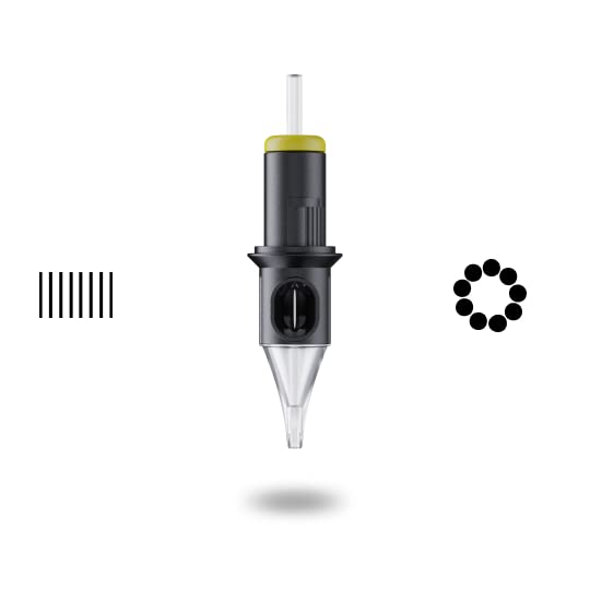 Cheyenne Tattoo Cartridges - Shader 0.30 Safety Cartridges - 20 Stück (9-Shader)