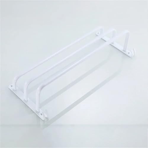 Support de rangement mural blanc pour vos accessoires de douche - 8