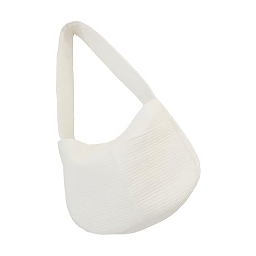 2個セット キャンバス製 ペットキャリーバッグ クロスボディ ドッグ キャリア フロントバックパック 白 子犬 猫 ハムスター ウサギ用 旅行 散歩 ショッピング対応