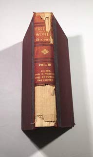 Hardcover Ridpath's History of the World (Volume III (3)) Book