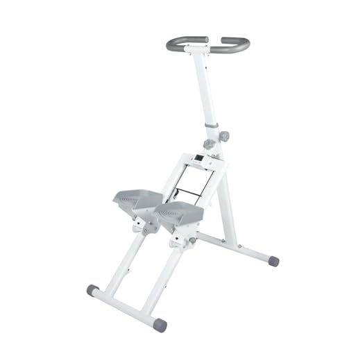 Stair Stepper for Home Gym Exercise, Adjustable Handlebar 300LBS Loading Capacity, Folding Home Stair Stepper With Extended Step Range, Vertical Climber Machine for Full-Body Workout, Vertical Climber