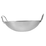 Photo Gallery jecompris wok in acciaio con manico antiscottatura padella profonda per gas pentola antiaderente per cucina domestica e induzione Photo Gallery jecompris wok in acciaio con manico antiscottatura padella profonda per gas pentola antiaderente per cucina domestica e induzione