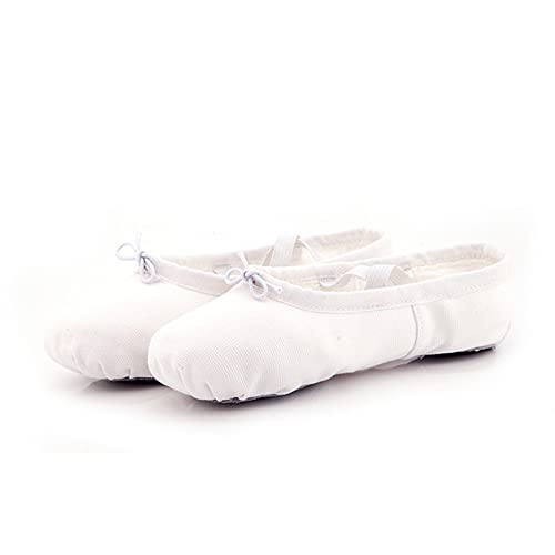 Ballet Shoes for Girls Toddler Dance Slippers Canvas Ballerina Boys Shoes for Little Kid/Big Kid Toddler Shoes3