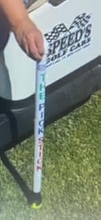 NO TARIFFS. Made in Iowa USA! Watch VIDEO-26 Inch- Single Head -Scramble Pick Stick from Golf CART - Great PRIZES for Scramble Play. Works Better Than A Suction Cup. Ball Never Fails to GET Picked UP