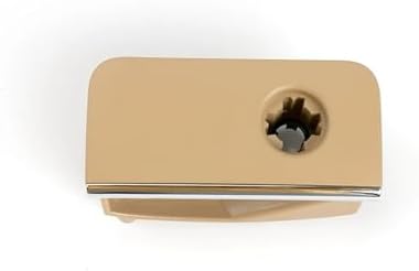 Car Glove Compartment Box Lid Switch Grip Lock Hole Replacement Class Toolbox Switch Glove Box Handle(Yellow)