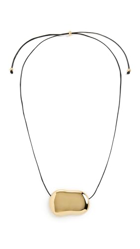 Heaven Mayhem Womens Julia Necklace Gold & Black One Size