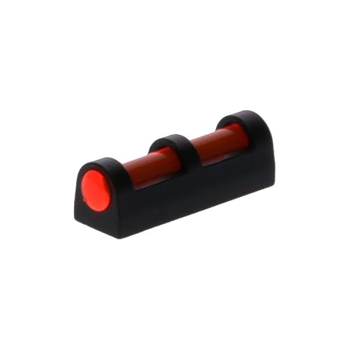 TRUGLO Bright Low-Profile All Metal Construction Long Bead Front Fiber Optic Gun Replacement Bead, 6-48 - RED by TRUGLO - Used condition - US$6.99