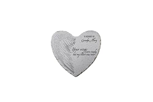 Personalization Universe Angel Wing Memorial Stone
