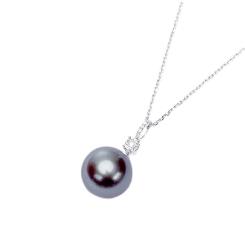 Collier argent 925 perles rondes idée cadeau de fiançailles pour femme