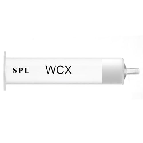 ZHANXUBIO WCX Solid Phase Extraction Cartridges SPE Columns for Retention of The Target Compound for Selective Adsorption of Analytes or Interferences from Complex Matrices?5pcs (30mg/3ml)