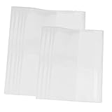 Couverture en plastique pour livres : avec bande adhésive, pratique à installer sur vos livres, film de couverture de livre transparent