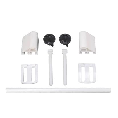Plastic WC Toilet SEAT Hinges, Toilet Fitting Type Toilet Fitting Accessories, 9 in Pack