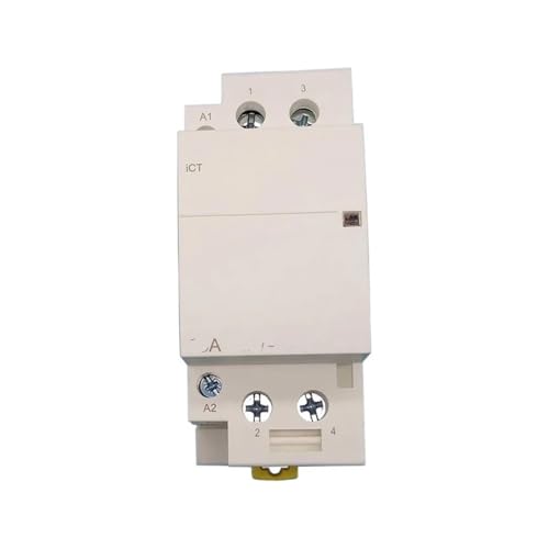 ICT-25A 40A 100A 4P ���W�����[�R���^�N�^ 2P 2NO �܂��� 1NO1NC 110V 220V �����ƒ�p�R���^�N�^ DIN ���[���^�C�v(25A 1NO1NC AC110V)
