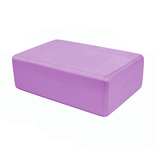 Bloco de Yoga espuma de EVA, mais estabilidade e conforto, sem látex, macia e antiderrapante para io