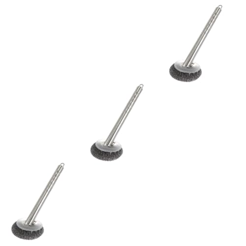 GALPADA 3 Pcs Stainless Steel Wire Ball Brush Dish Cleaning Tool Dishwasher Brush Kitchen Cleaning Long-use