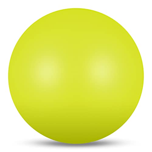 DRUNA Palla per Ginnasta Ritmica PVC 400 g 19 cm Limone