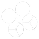 DONFAMDS 2セット 五鉄製ランプシェードサポートリング 対応 丈夫で変形防止 ライトアクセサリー用 テーブル デスク シャンデリア用シェード