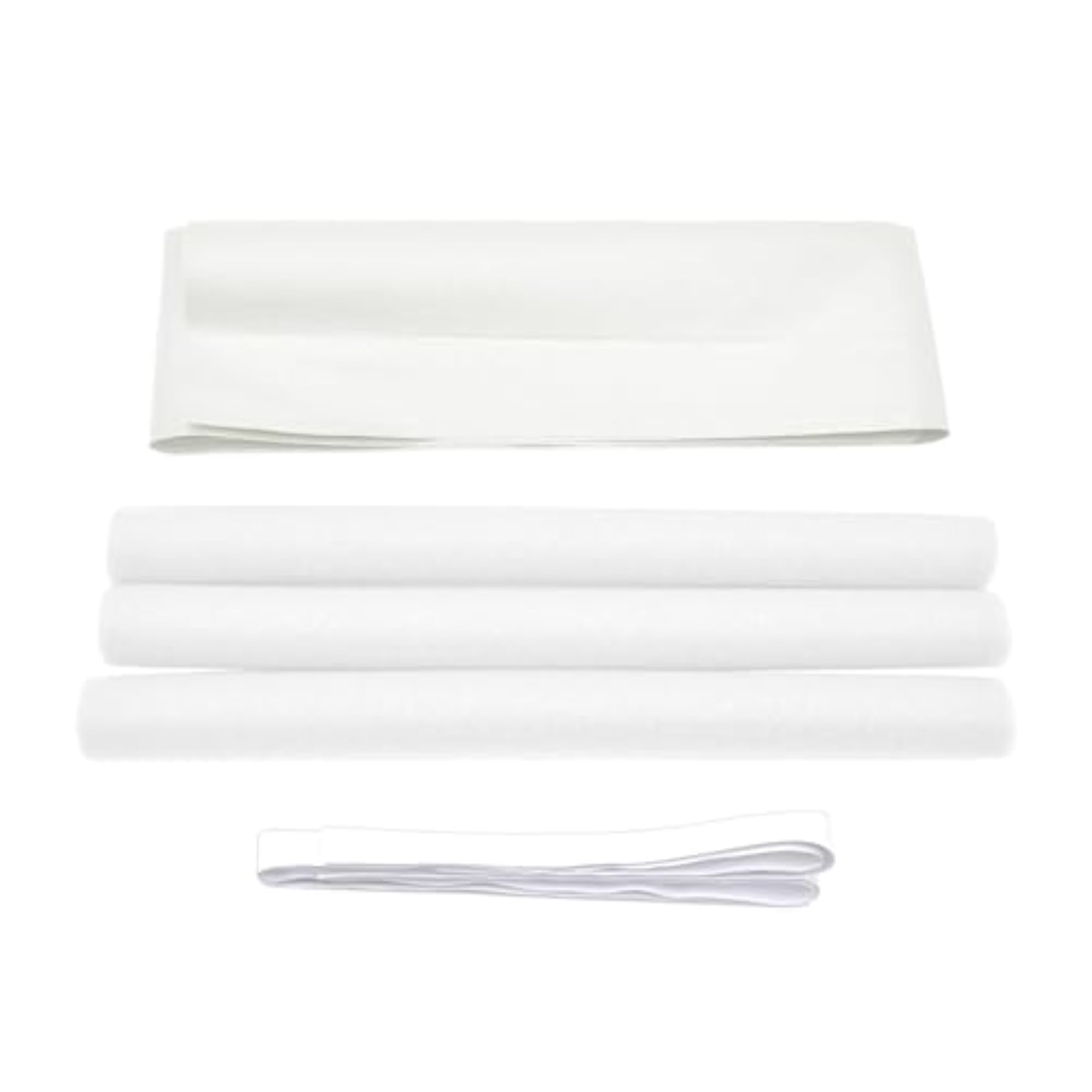 Under Door Draft Stopper Weatherstrip for Insulation White