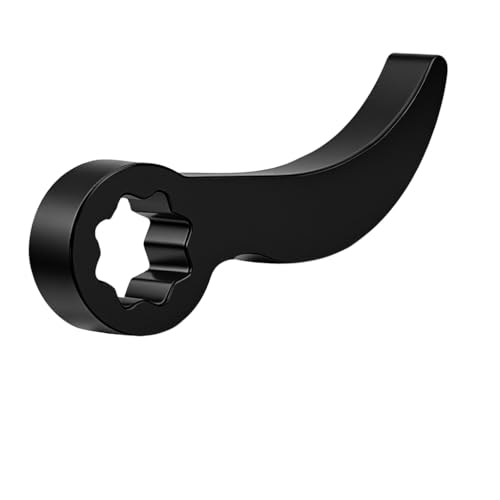 Image of STHIRA Pry Bar Adaptor Head, Heavy-Duty Steel, 1 /2 Inch Star Socket | Lever Extension for Tyre Changer Tasks, Helps Reach Tight Assemblies, Universal Ball Type Fit, Steel Build, Workshop Use