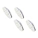 Yiju 4Pcs Brake Pads Cycling Accessories Replacement,High Performance, Bicycle Brake Accessories Children's Cycle Brake Parts, White