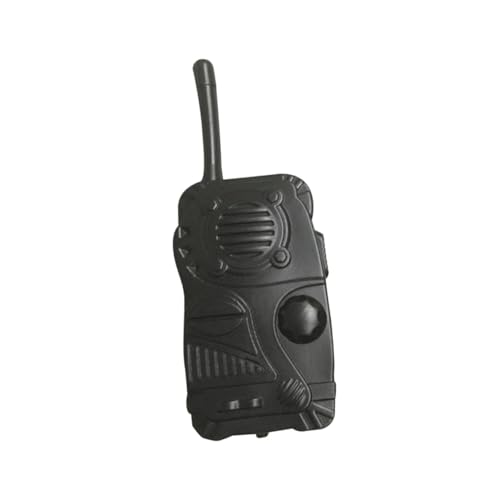 Gogogmee Disfraz de Interfono de Cosplay, Accesorios para Juegos de Rol y Fiestas Infantiles, Radio de Plástico Ligero y Realista para Disfraces y Representaciones Teatrales