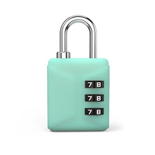 Cadenas à 3 chiffres haute résistance avec code interchangeable sans clé