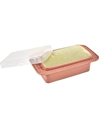 Image of SOFTLINE Butter Box with LID - for 500GM Butter, Brown