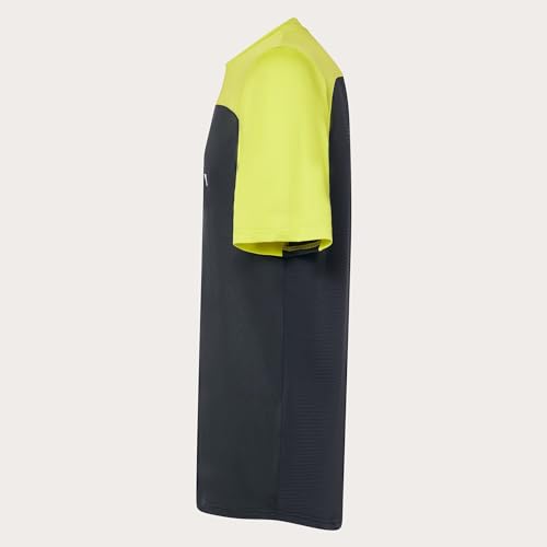 Oakley Free Ride Recycled Long Sleeve Jersey Tee Yellow - image 2