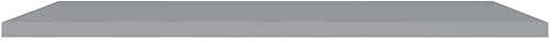 Miniatura 5 de Floating Wall Shelves 2 pcs Gray 47.2"x9.3"x1.5" MDF,Bookshelf Boards Showcase Room Separation Cube Shelf Suitable for Study, Bedroom, Bathroom