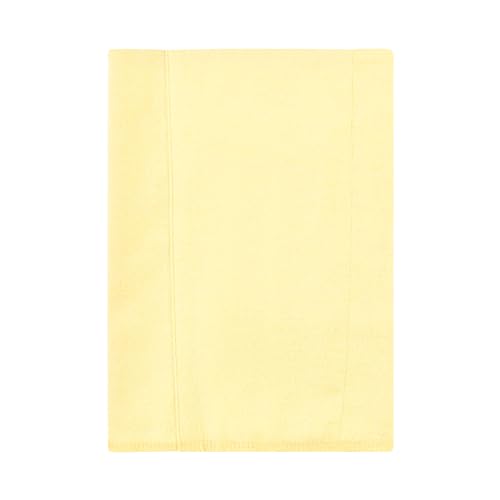 Image of Hudson Baby Unisex Baby Cotton Poly Flannel Burp Cloths, Lemon Daisy 4 Pack, One Size