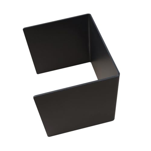 Table basse en fer meuble de salon noir design simple pour chambre - 3