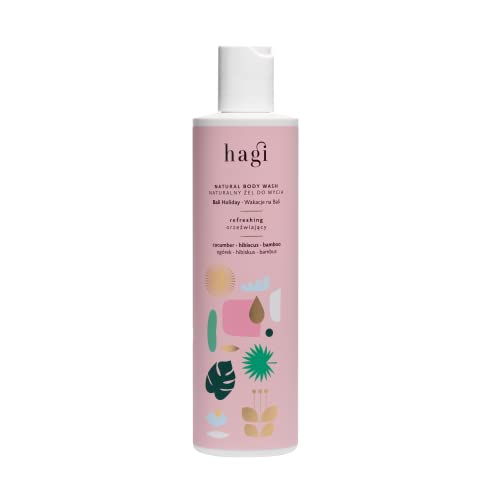 Gel douche naturel Hagi Bali Holiday soin corps vegan aux ingrédients naturels