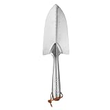 Caracteristique - Les marques de profondeur sur notre pelle de jardin permettent une plantation et une transplantation precises. Le manche de cette pelle de jardin est concu ergonomiquement pour une prise en main confortable, vous permettant d'accomplir le travail rapidement et facilement tout en reduisant le stress sur vos mains et poignets lors du desherbage. Le manche avec trou de suspendu est confortable et facile a accrocher et a ranger.