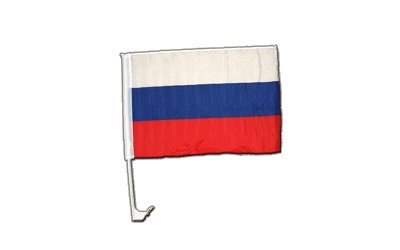 Flaggenfritze Autofahne Autoflagge Russland - 30 x 40 cm