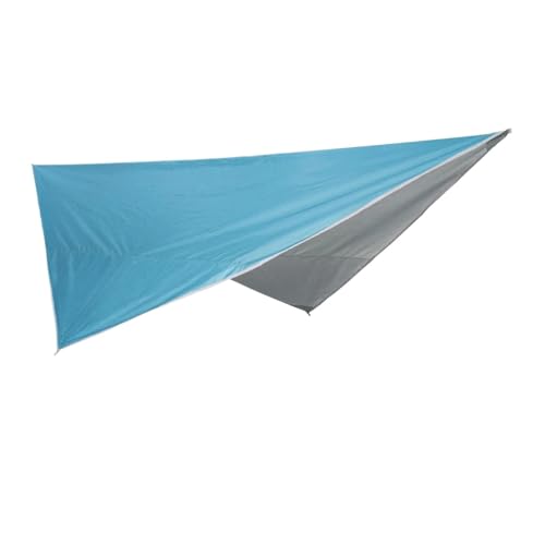 Tienda de Campaña Tarp Impermeable Rombo Impermeable Lona Tienda Sombra al Aire Libre Camping Hamaca Lluvia Mosca UV jardín toldo sombrilla 340x260cm(Blue)