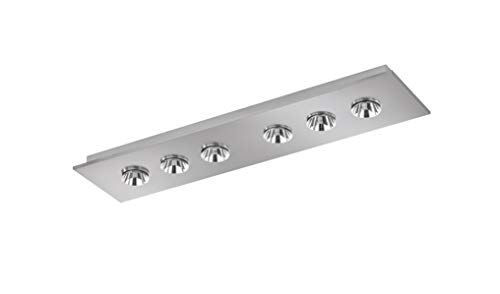Plafonnier métal Fischer&Honsel 20667 nickel 4W