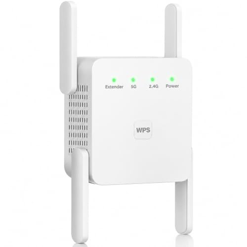 Image of WiFi Extender Signal Booster for Home WiFi Booster 1200Mbps