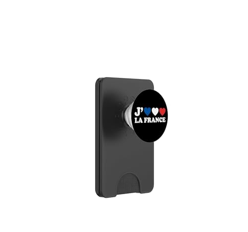 PopWallet MagSafe J'aime La France - Porte-carte Bastille pour iPhone