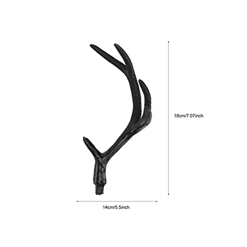 Veemoon Antlers Headband 1 Pair Halloween Deer Horns Imitation Deer Horns Antlers Costume Headwear Carnival Party Halloween DIY Hair Hoop Materials s Headband - Image 2
