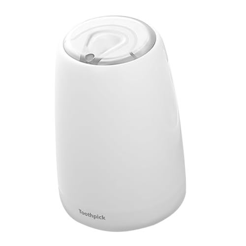 Unomor 1pc Toothpick Dispenser Box Dustproof Toothpick Holder for Parties Weddings Gatherings Elegant Design for Easy Use