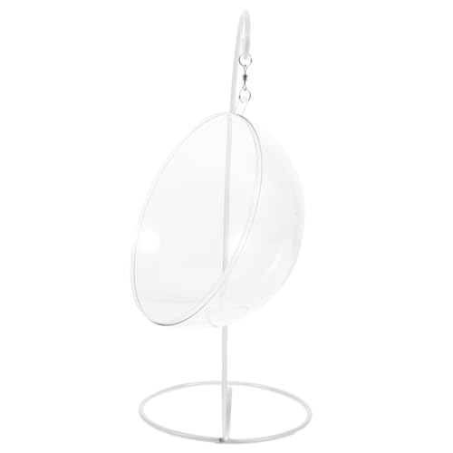 Abaodam Columpio de casa de muñecas Silla para Dormitorio Hamaca Perchas glicina Sillon Colgante sillón Colgante Muebles y Accesorios en Miniatura miniaturas para Manualidades el plastico