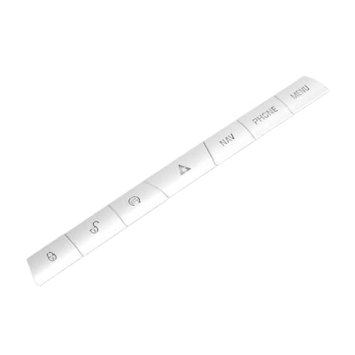 Autocollant bouton multimédia Jaguar XF 2012 2013 2014 2015 accessoire intérieur aluminium argent
