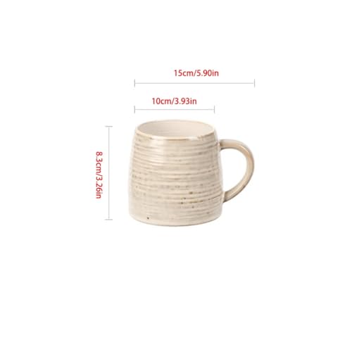 Tasse en céramique polyvalente pour café eau yaourt et thé maison - 3