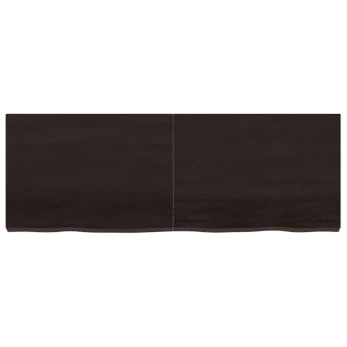 Tablero de mesa de roble macizo 140x50 cm para escritorio plegable 5