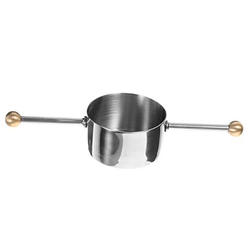 PRETYZOOM Cocktail Shaker Jigger Double Jigger Handle Measuring Cup Dispenser Cup Device Stainless Steel