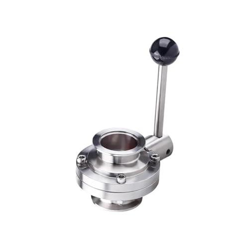 Vanne papillon KF50 contre les fuites de vide en acier inoxydable - 2